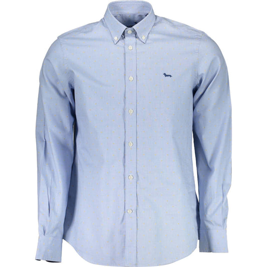 Harmont & Blaine Elegant Light Blue Long Sleeve Button-Down Shirt Harmont & Blaine