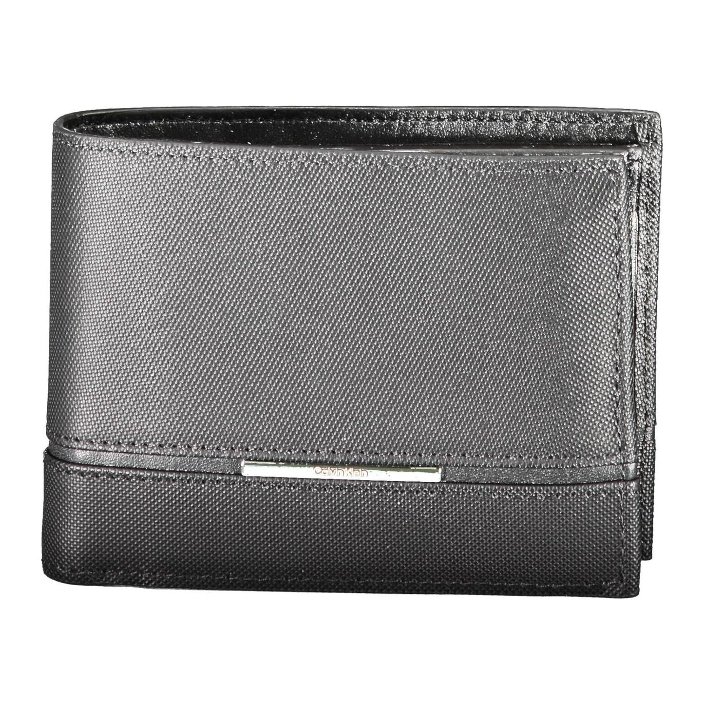 Calvin Klein Sleek Black Leather Wallet with RFID Block Calvin Klein