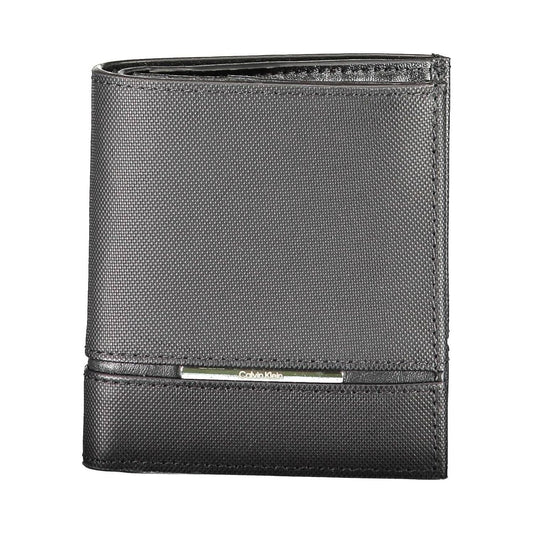 Calvin Klein Elegant Black Leather Men's Wallet with RFID Block Calvin Klein