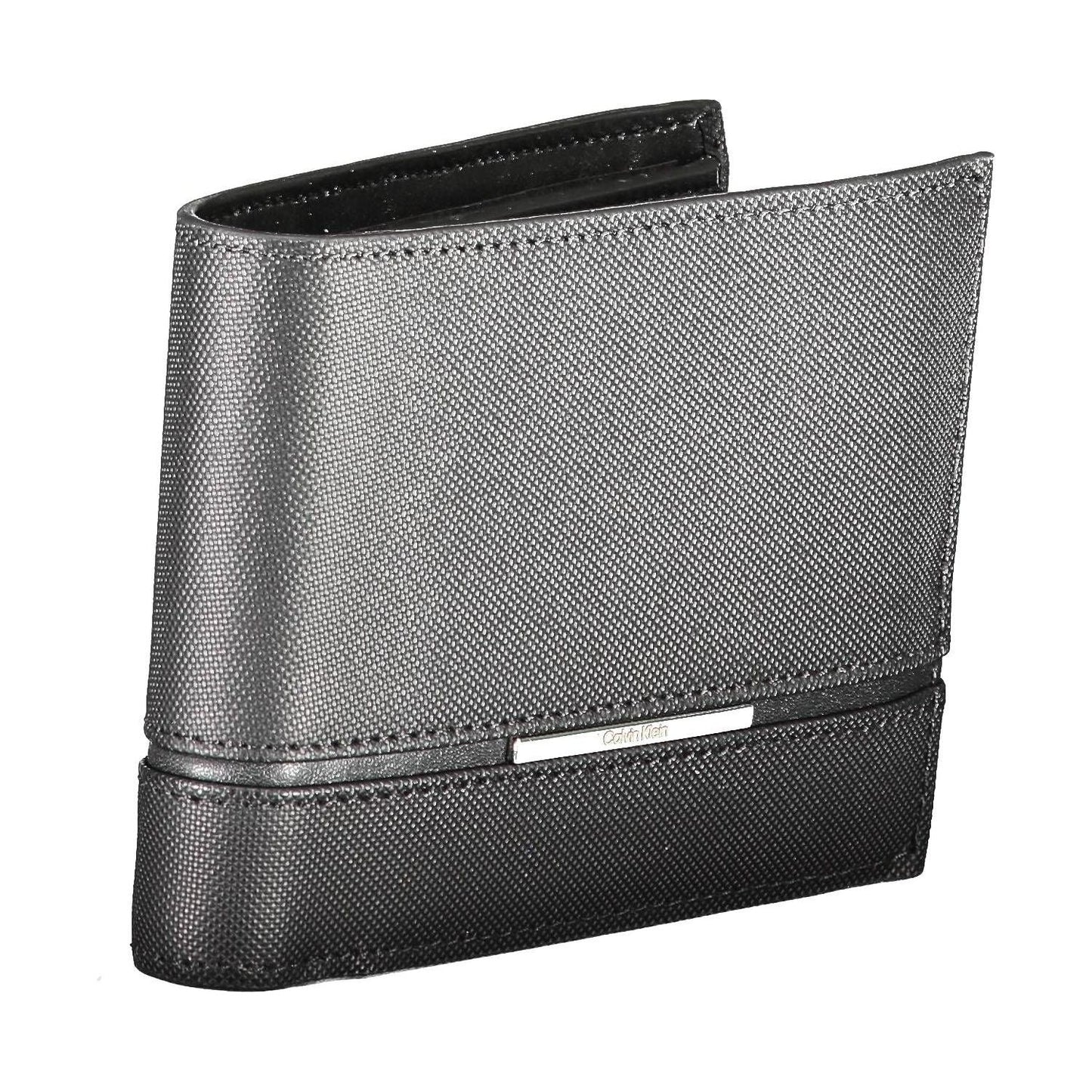 Calvin Klein Sleek Black Leather Wallet with RFID Block Calvin Klein