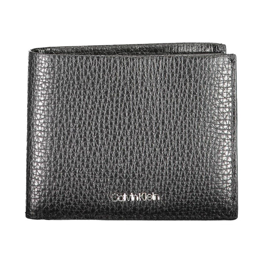 Calvin Klein Sleek Black Leather RFID Wallet Calvin Klein