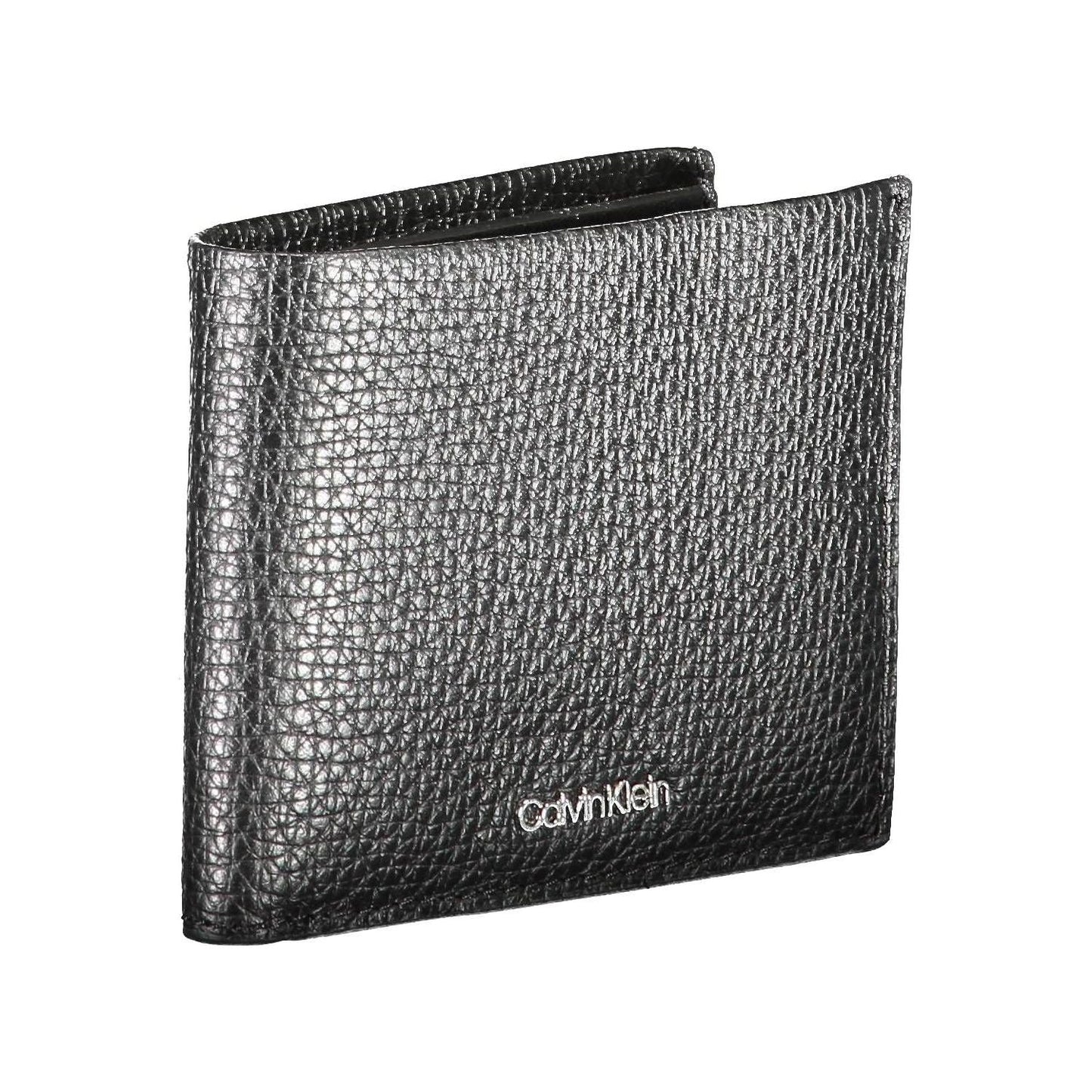 Calvin Klein Sleek Black Leather RFID Wallet Calvin Klein