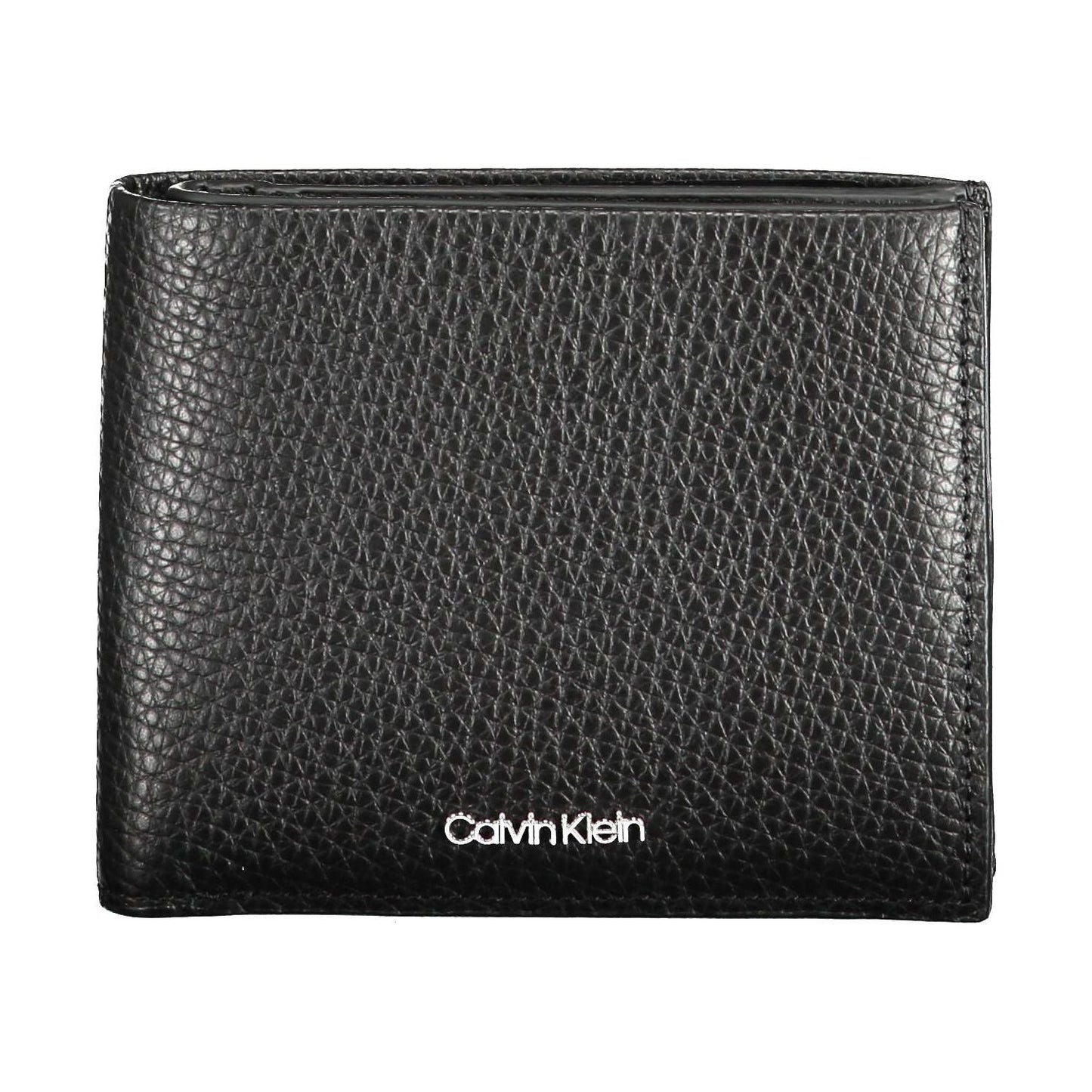 Calvin Klein Elegant Black Leather Men's Wallet Calvin Klein