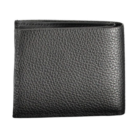 Calvin Klein Elegant Black Leather Men's Wallet Calvin Klein