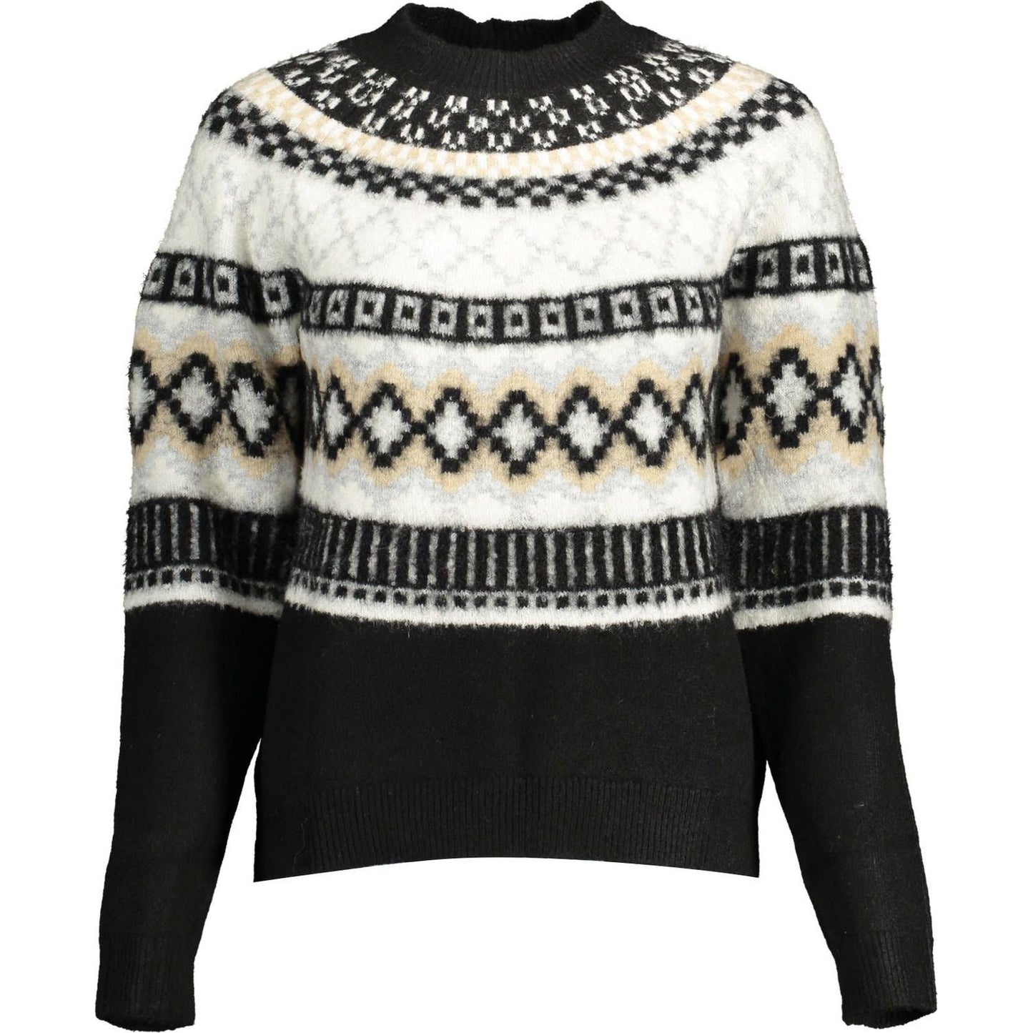 Desigual Chic Contrasting Detail Sweater Desigual