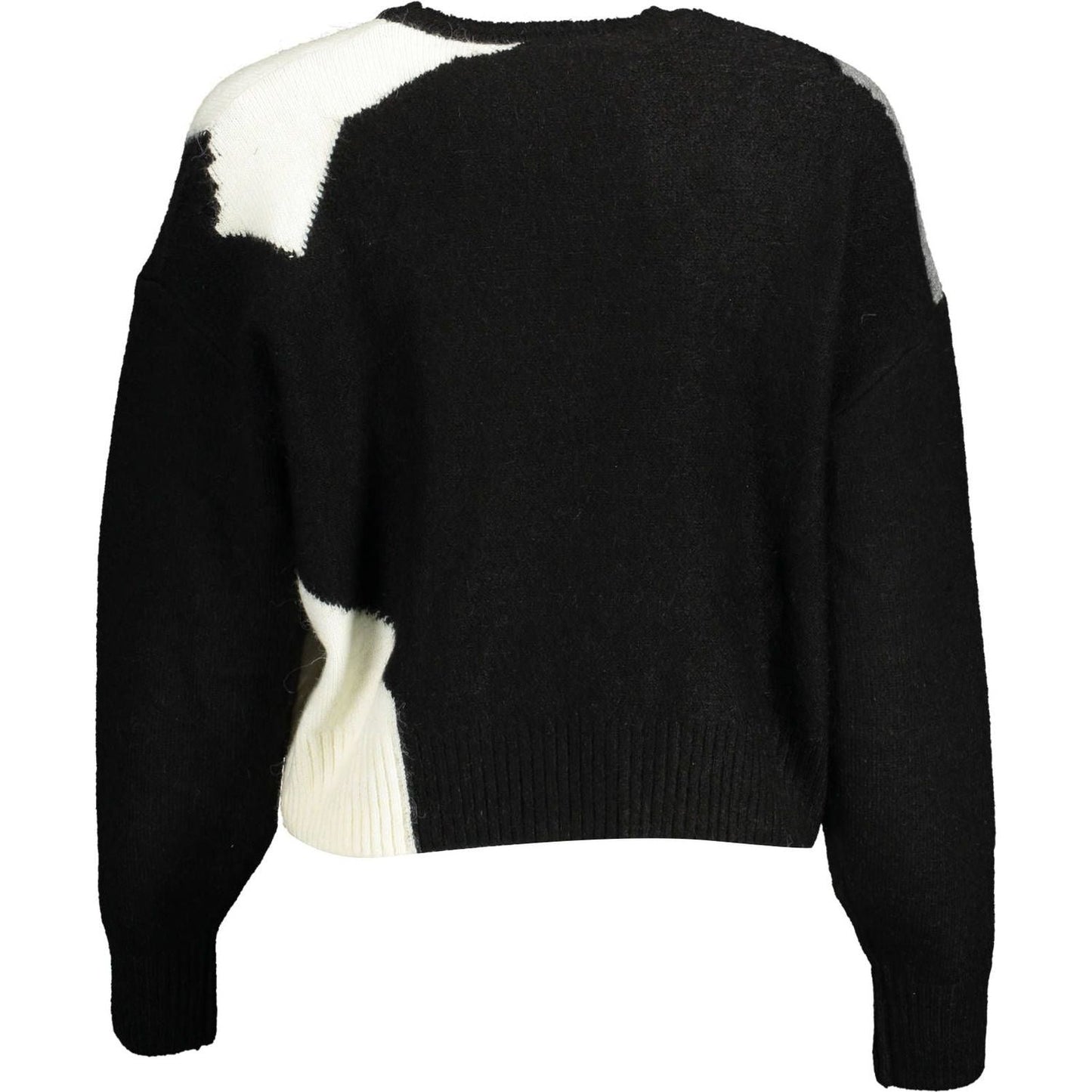 Desigual Chic Contrasting Long Sleeve Sweater Desigual