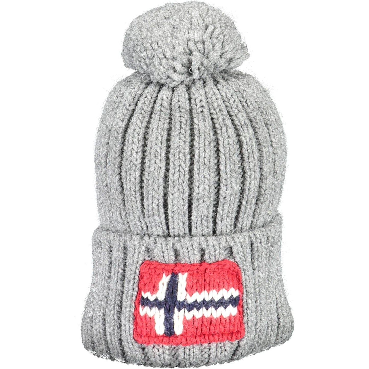 Napapijri Stylish Pompon-Accented Winter Hat Napapijri