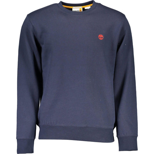 Timberland Chic Blue Organic Cotton Sweatshirt Timberland