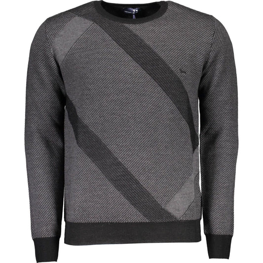 Harmont & Blaine Elegant Wool Sweater with Contrasting Details Harmont & Blaine