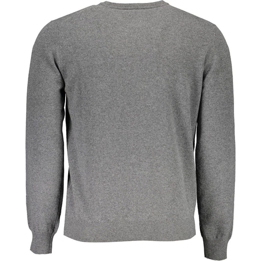 Harmont & Blaine Elegant Gray Wool-Cashmere Men's Sweater Harmont & Blaine