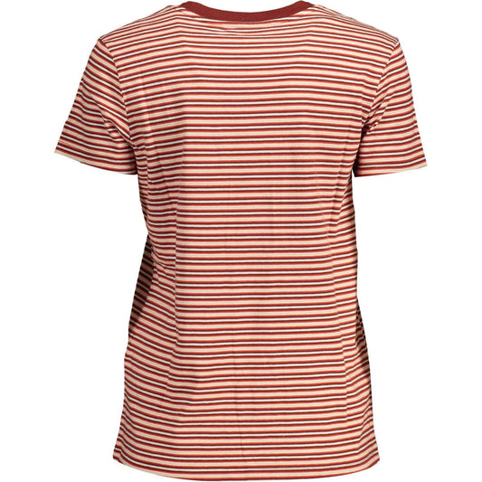 Levi's Red Cotton Women T-Shirt Levi's