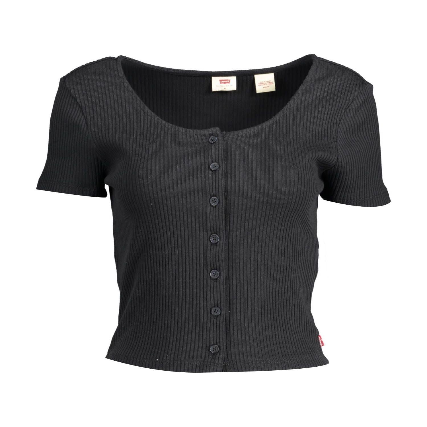 Levi's Black Cotton Women Top