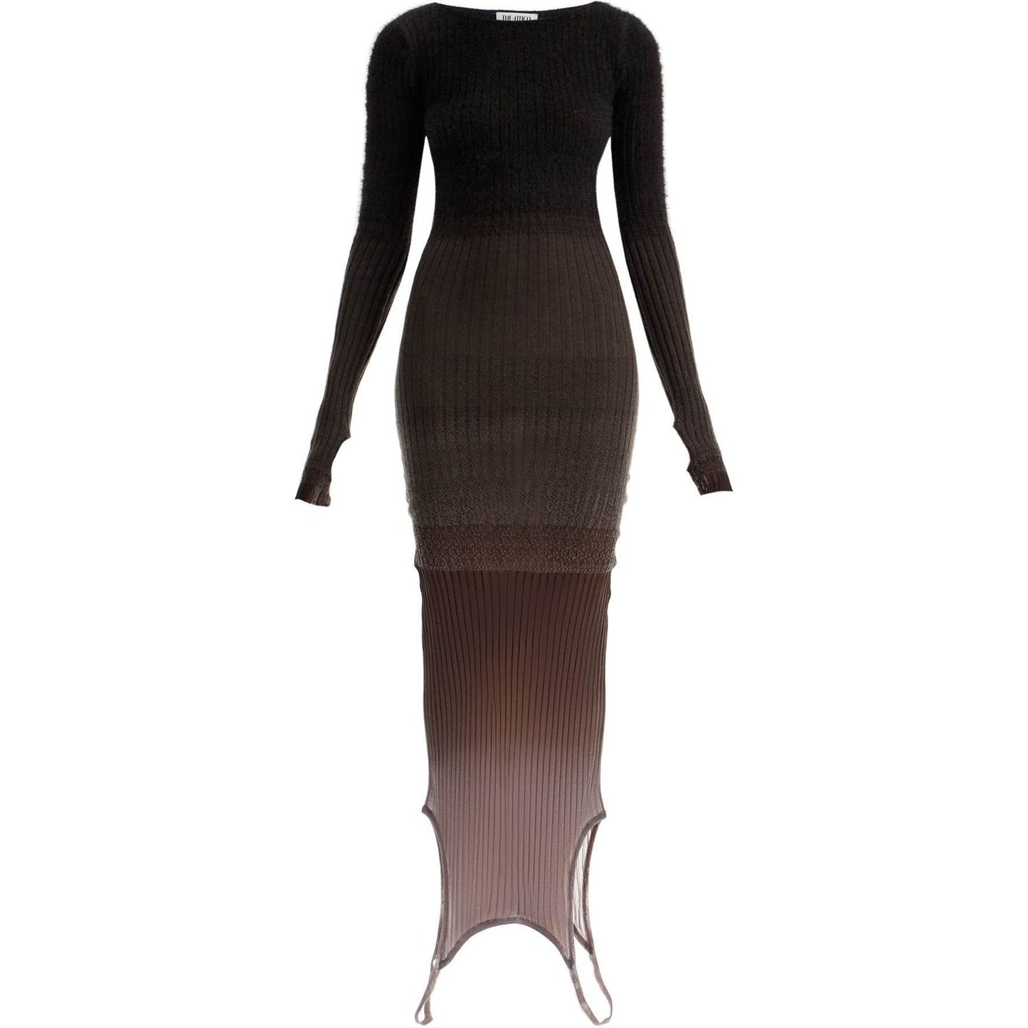 The Attico "gradient knit dress in seven Dresses The Attico