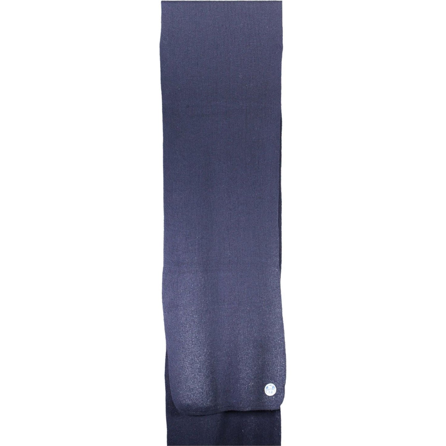 North Sails Elegant Blue Scarf with Distinctive Logo Detail North Sails