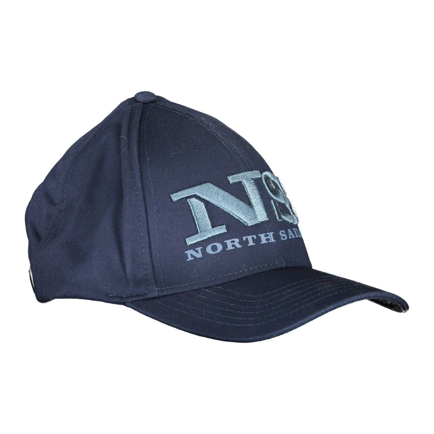 North Sails Blue Cotton Men Cap North Sails