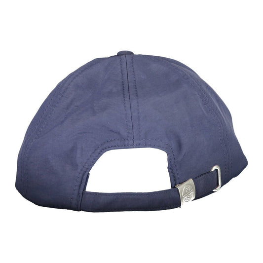 North Sails Sleek Blue Visor Cap with Signature Logo North Sails