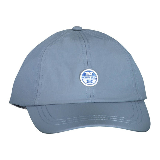 North Sails Chic Blue Visor Cap with Logo Accent North Sails