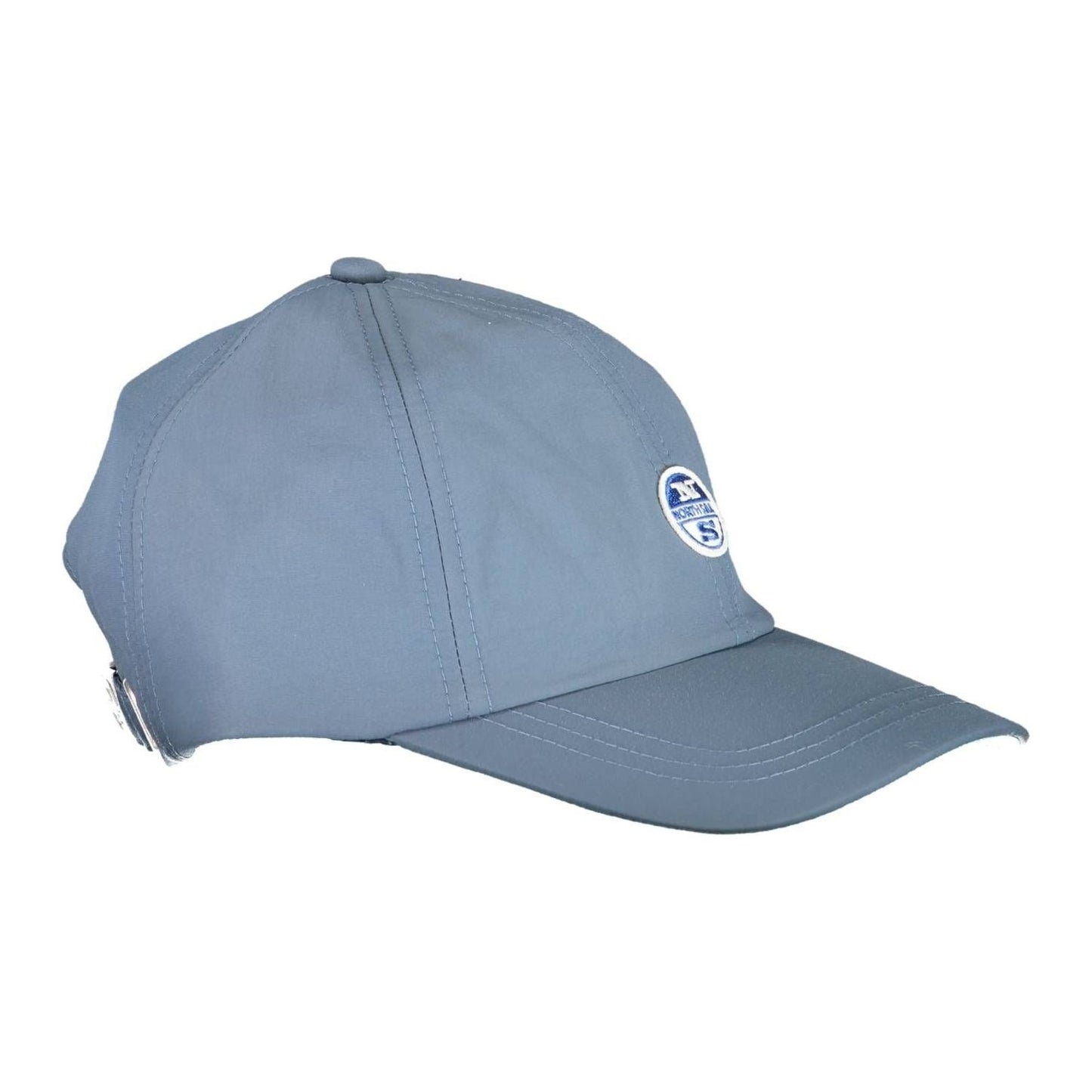 North Sails Chic Blue Visor Cap with Logo Accent North Sails