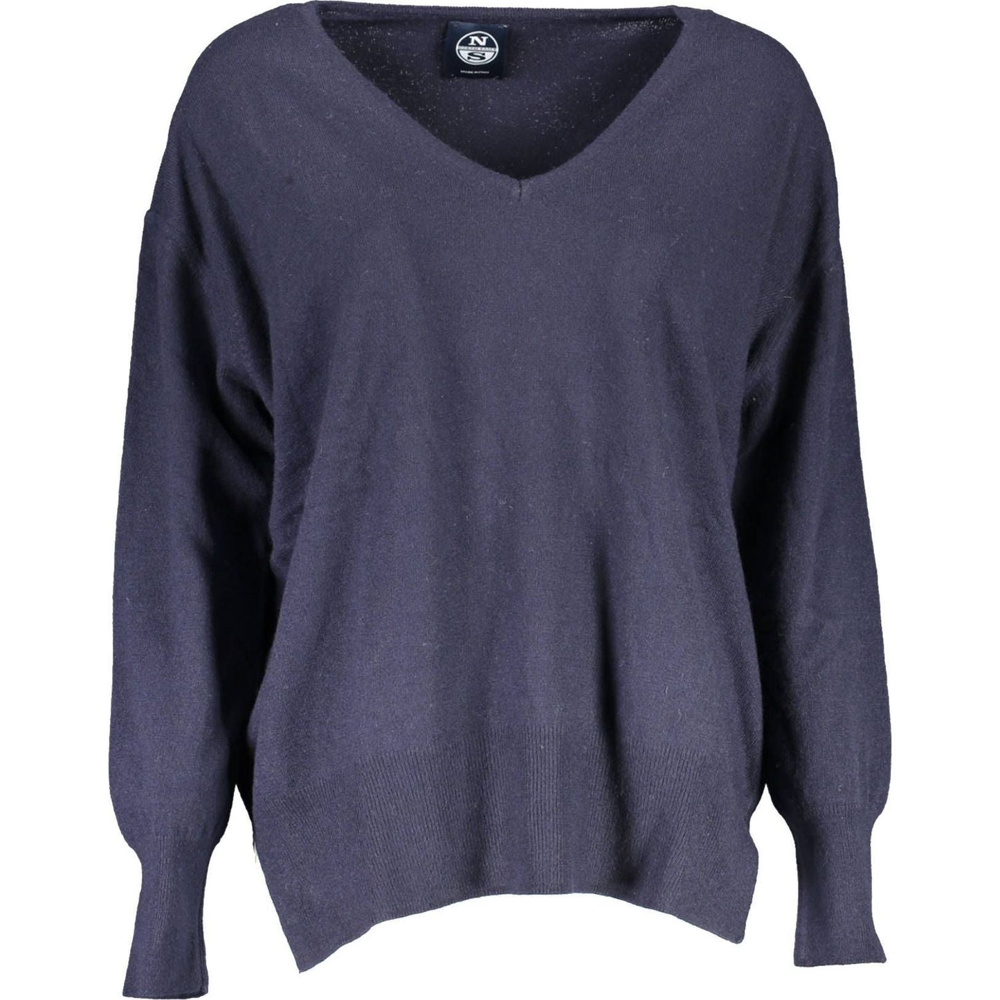 North Sails Eco-Conscious V-Neck Wool Blend Sweater North Sails