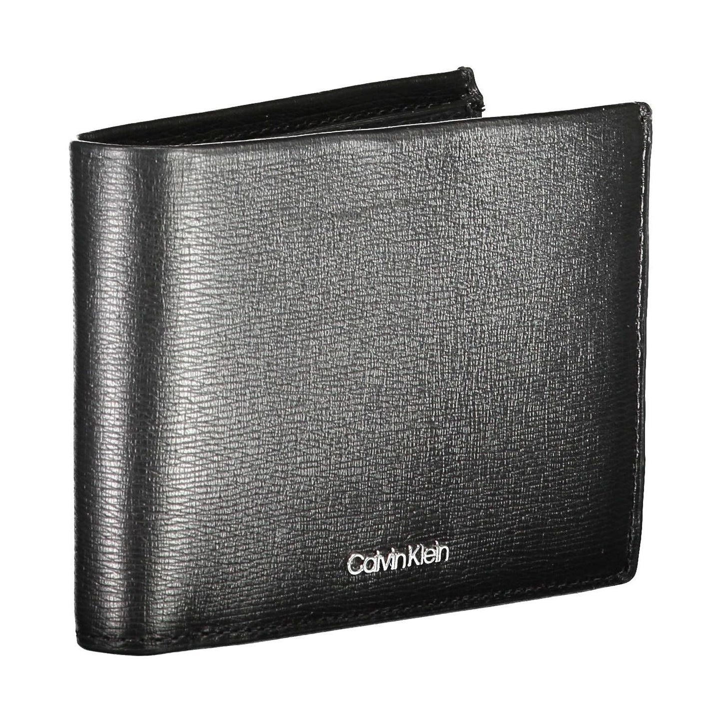 Calvin Klein Sleek Black Leather Wallet with RFID Protection Calvin Klein