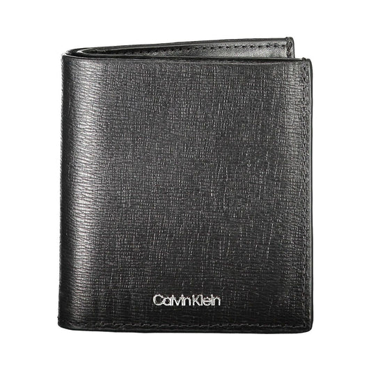 Calvin Klein Sleek Black Leather Wallet with RFID Blocker Calvin Klein