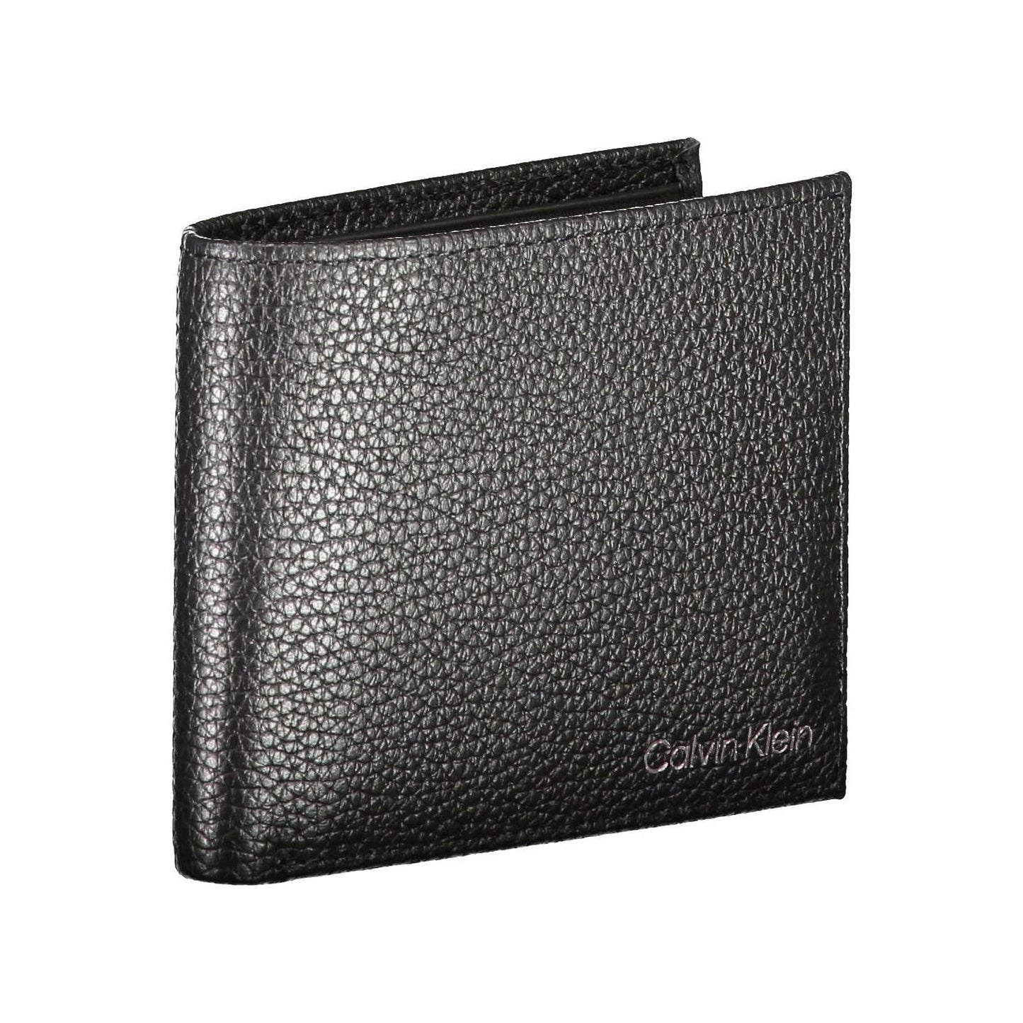 Calvin Klein Sleek Black Leather RFID Wallet Calvin Klein