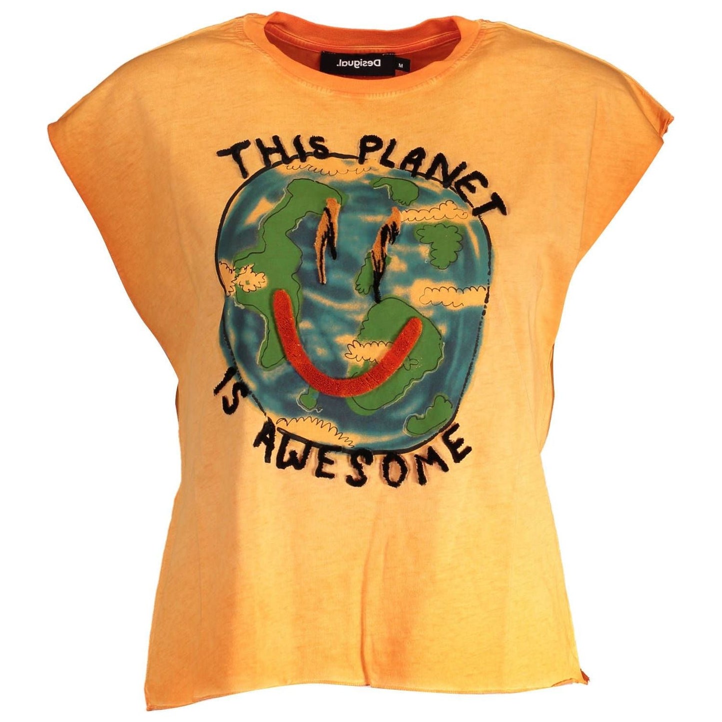 Desigual Eye-Catching Contrasting Print Tee Desigual