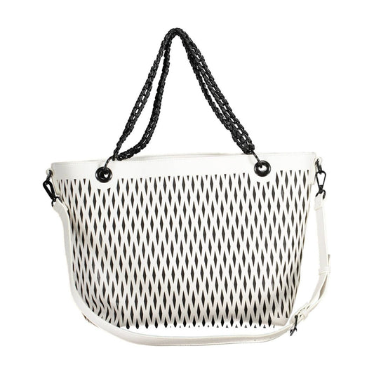 Desigual White Polyethylene Women Handbag Desigual