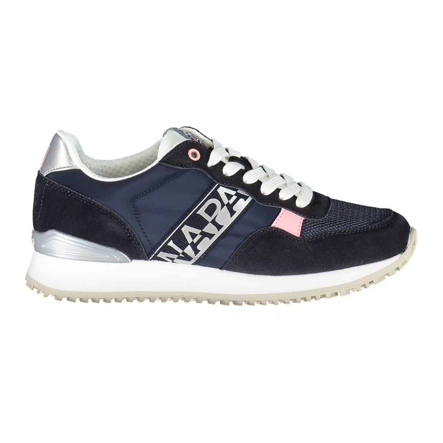 Napapijri Chic Blue Sneakers with Contrasting Details Napapijri