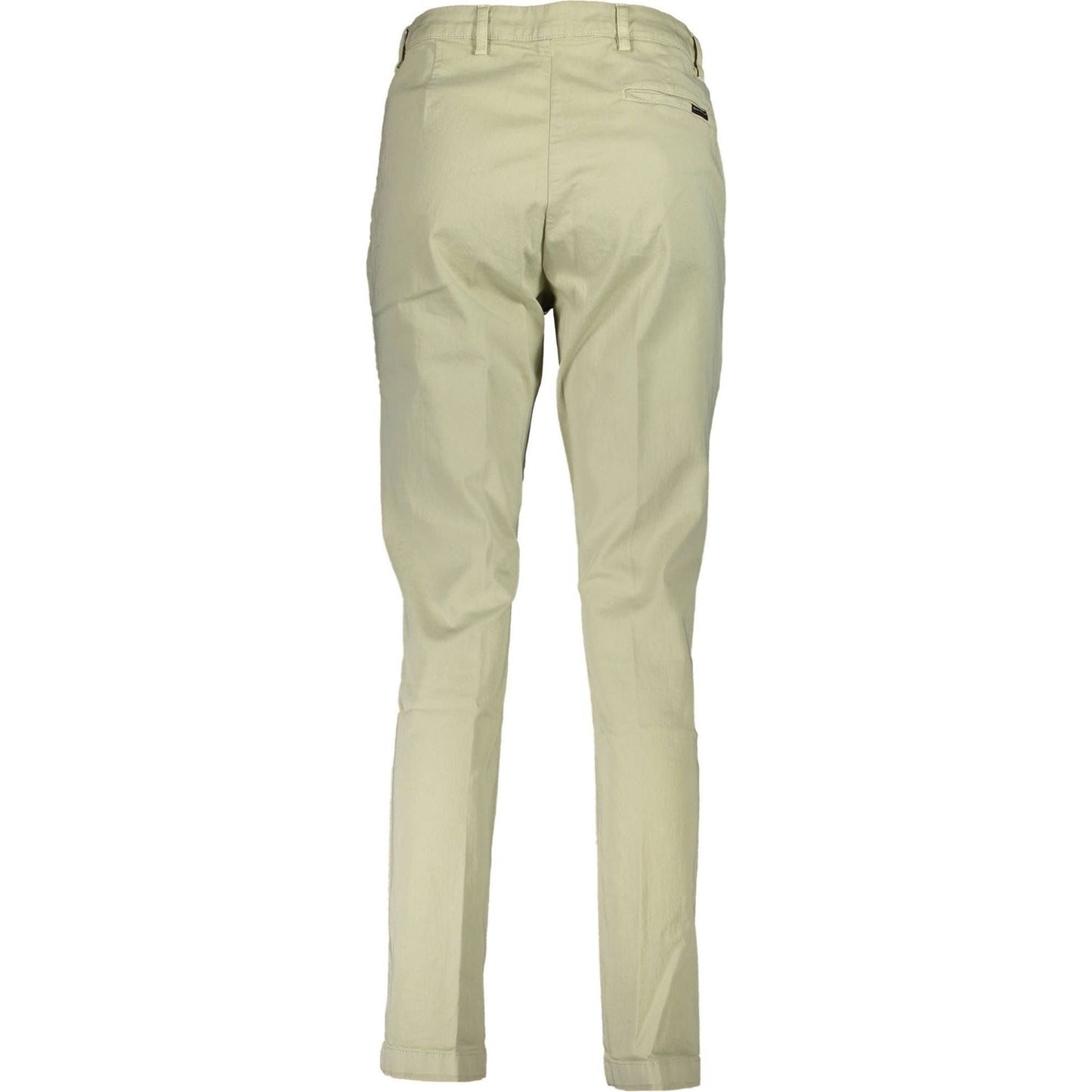 North Sails Chic Organic Cotton Gray Trousers North Sails