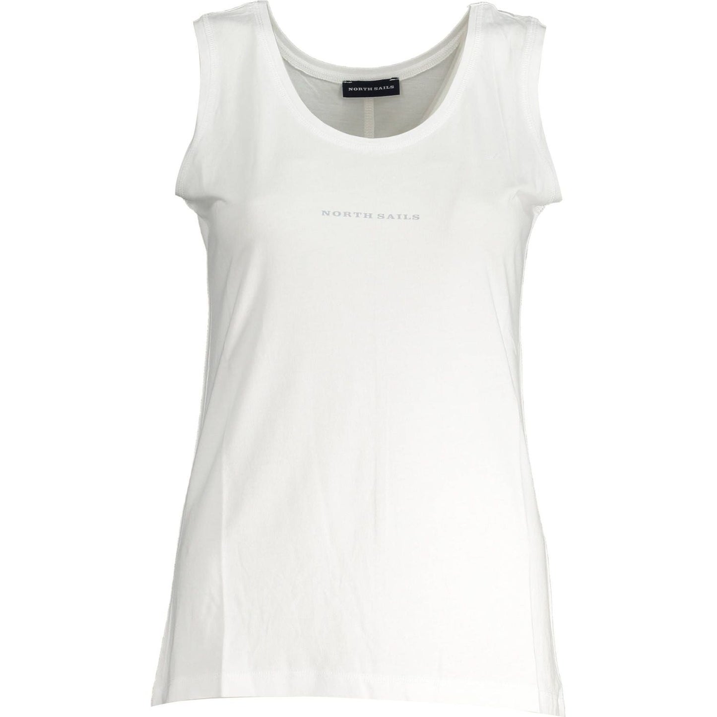 North Sails White Viscose Women Top North Sails