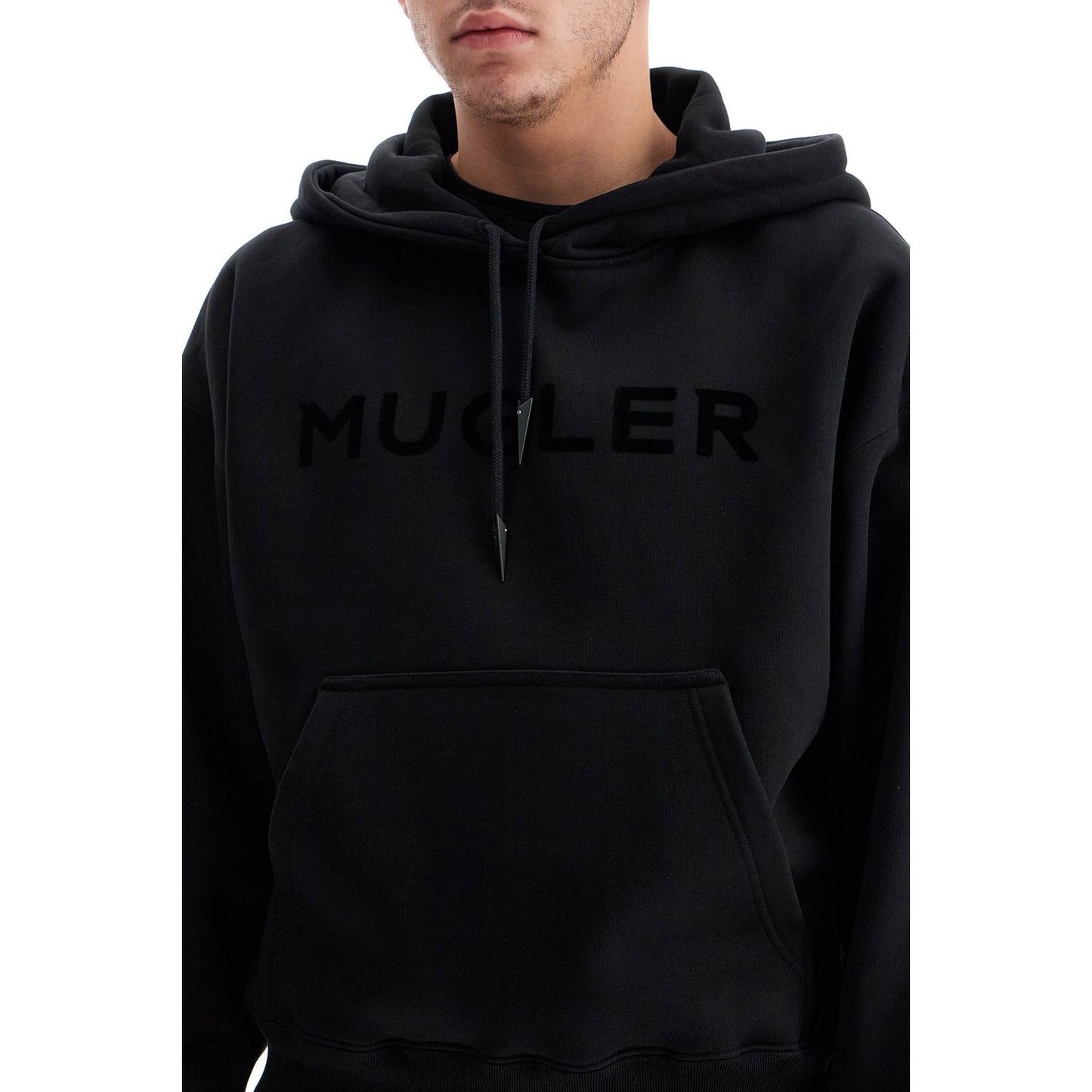 Mugler fleece sweatshirt with Topwear Mugler