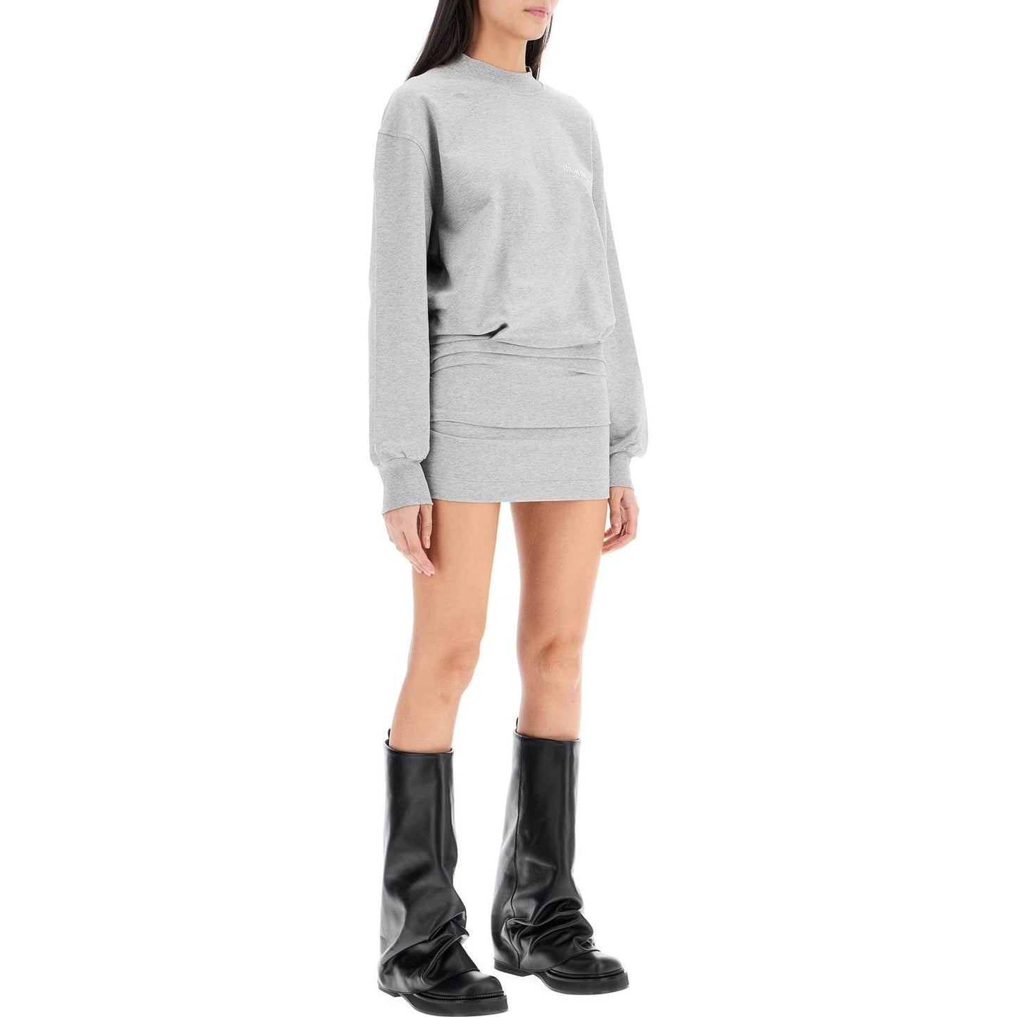 The Attico lightweight fleece mini dress Dresses The Attico