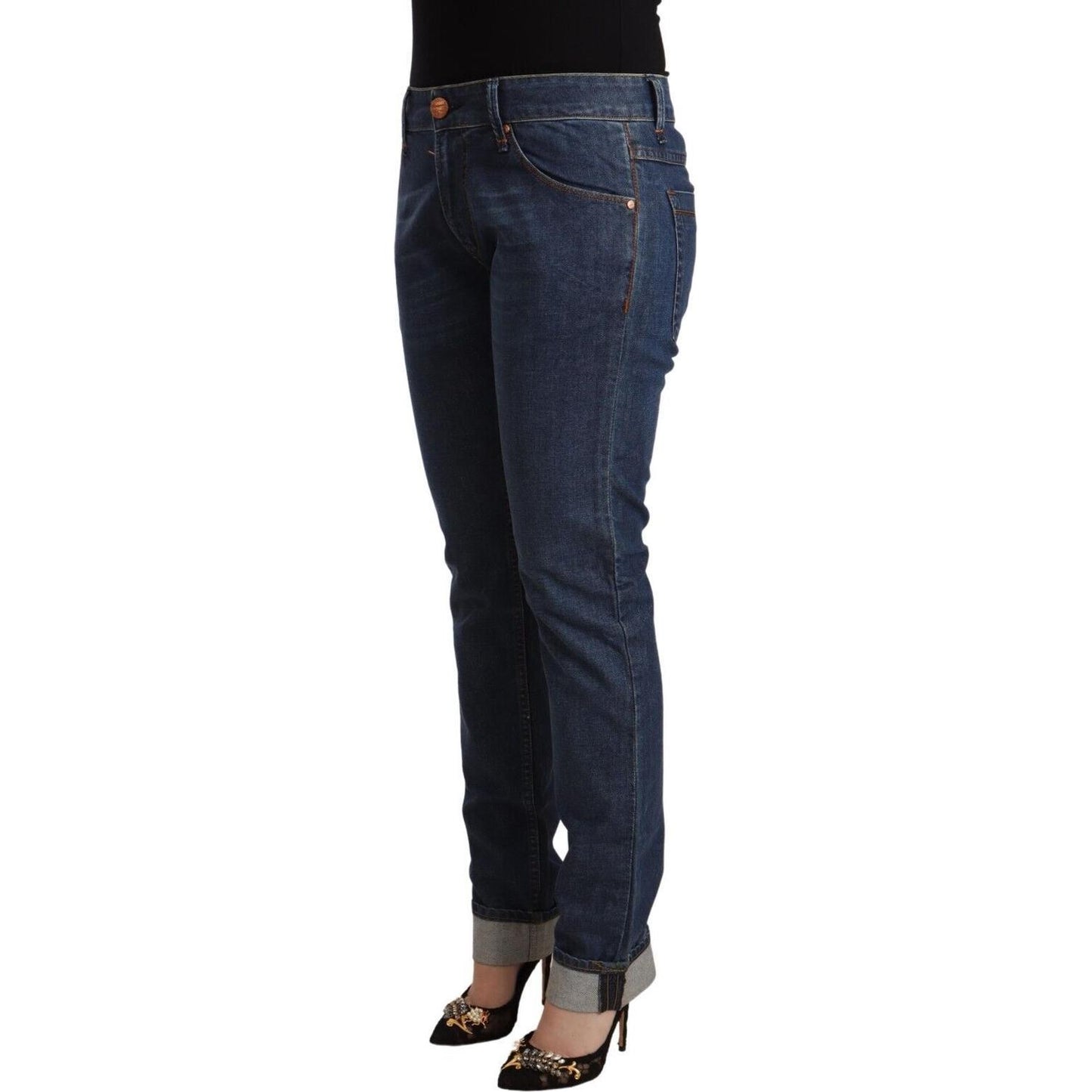 Acht Elegant Mid Waist Skinny Denim Acht