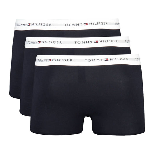 Tommy Hilfiger Sleek Trio Pack Black Boxers – Pure Comfort Tommy Hilfiger