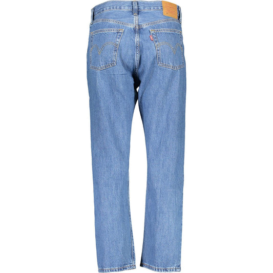 Levi's Chic Blue Cotton 5-Pocket Jeans for Women Levi's