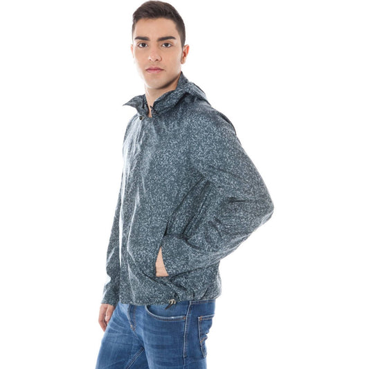 Calvin Klein Chic Gray Long Sleeve Sport Jacket Calvin Klein