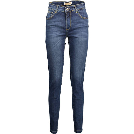 Kocca Chic Blue Stretch Denim Jeans Kocca