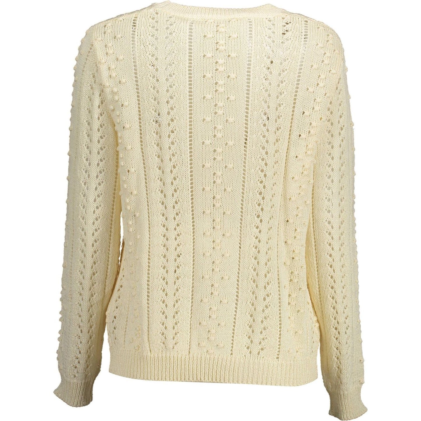 Kocca White Acrylic Women Sweater Kocca