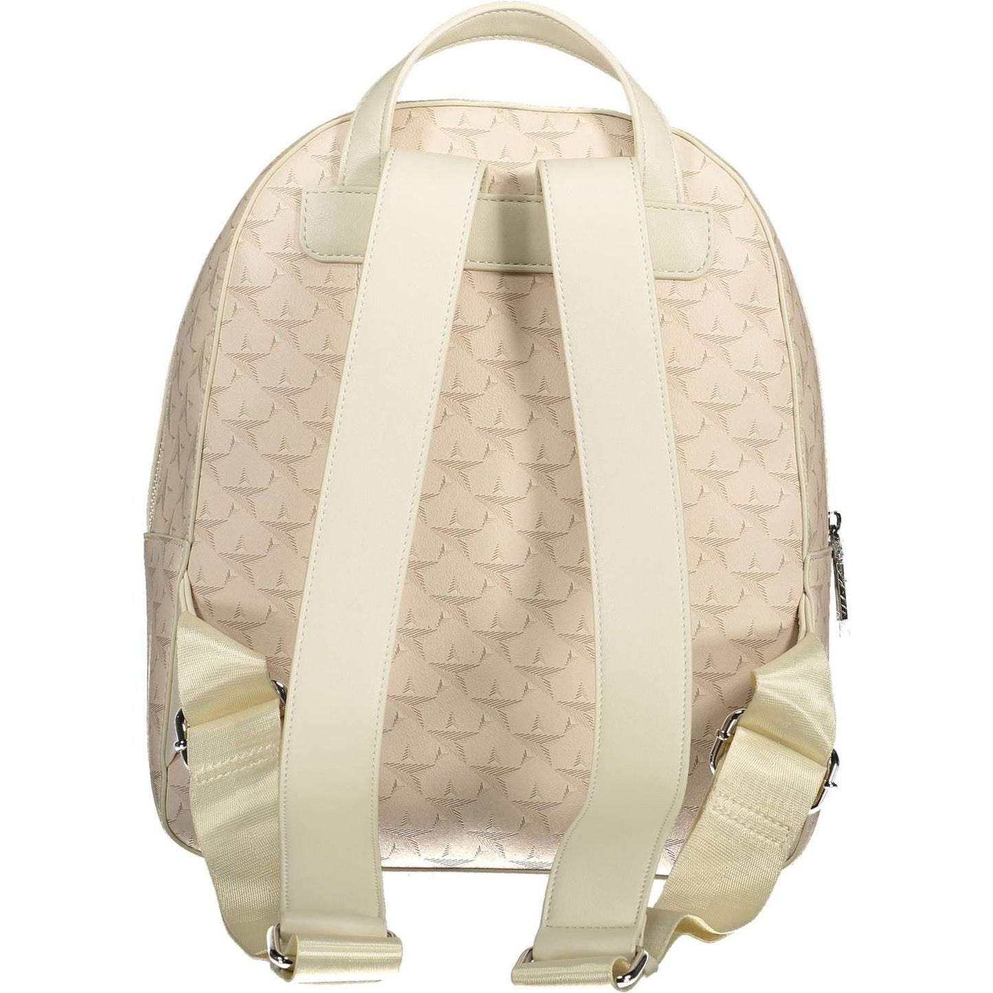 BYBLOS Elegant Beige Backpack with Contrasting Accents BYBLOS