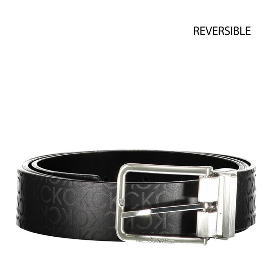 Calvin Klein Elegant Reversible Black Belt with Logo Detail Calvin Klein