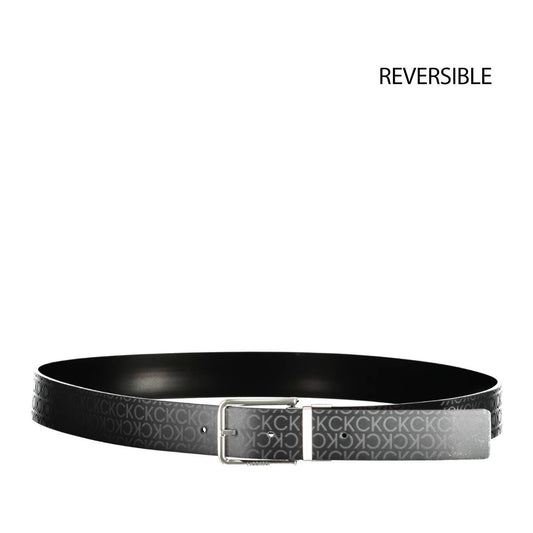 Calvin Klein Elegant Reversible Black Belt with Logo Detail Calvin Klein