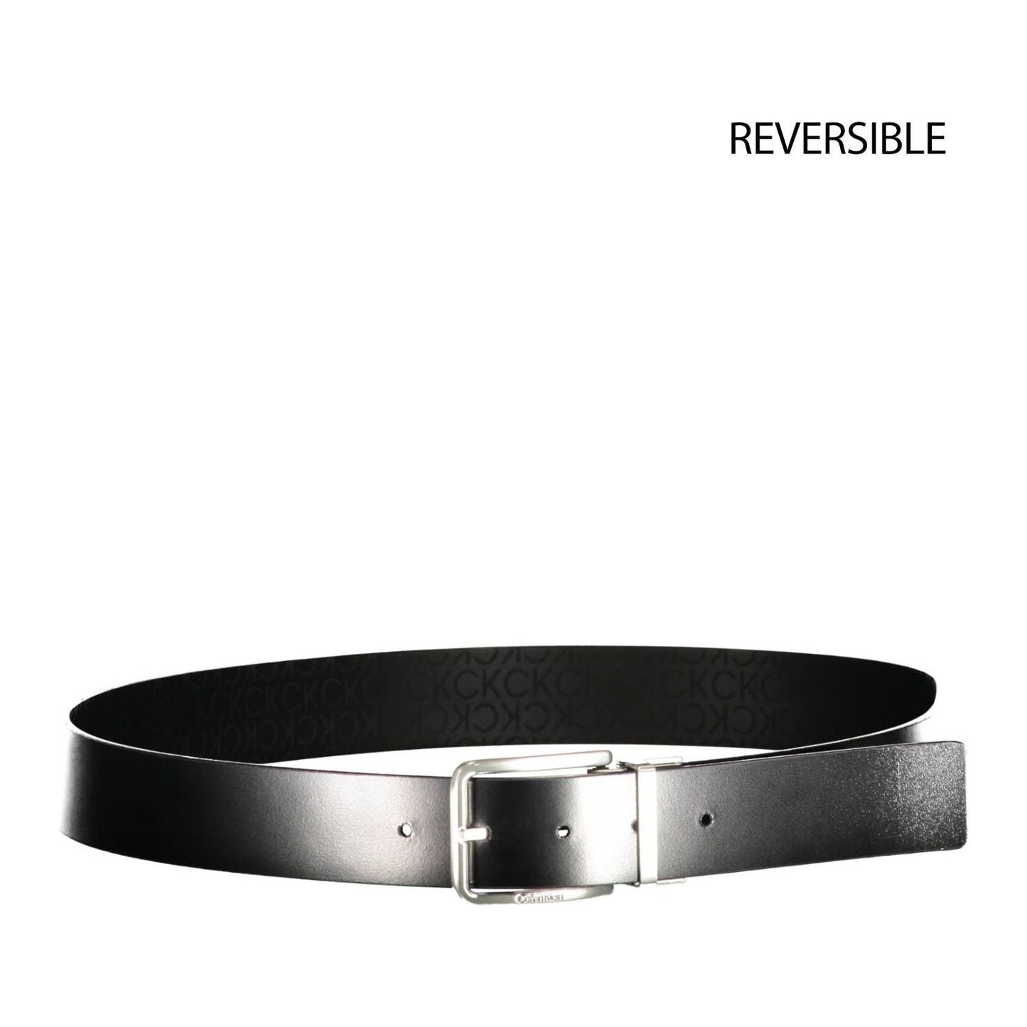 Calvin Klein Elegant Reversible Black Belt with Logo Detail Calvin Klein