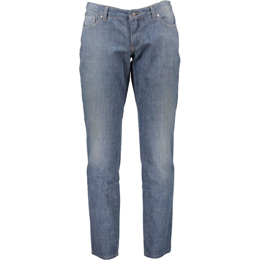 Costume National Chic Faded Blue Denim Jeans Costume National