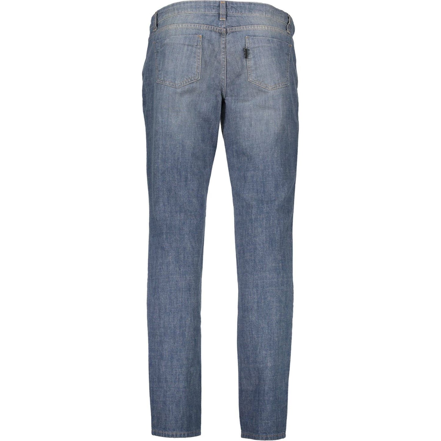 Costume National Chic Faded Blue Denim Jeans Costume National