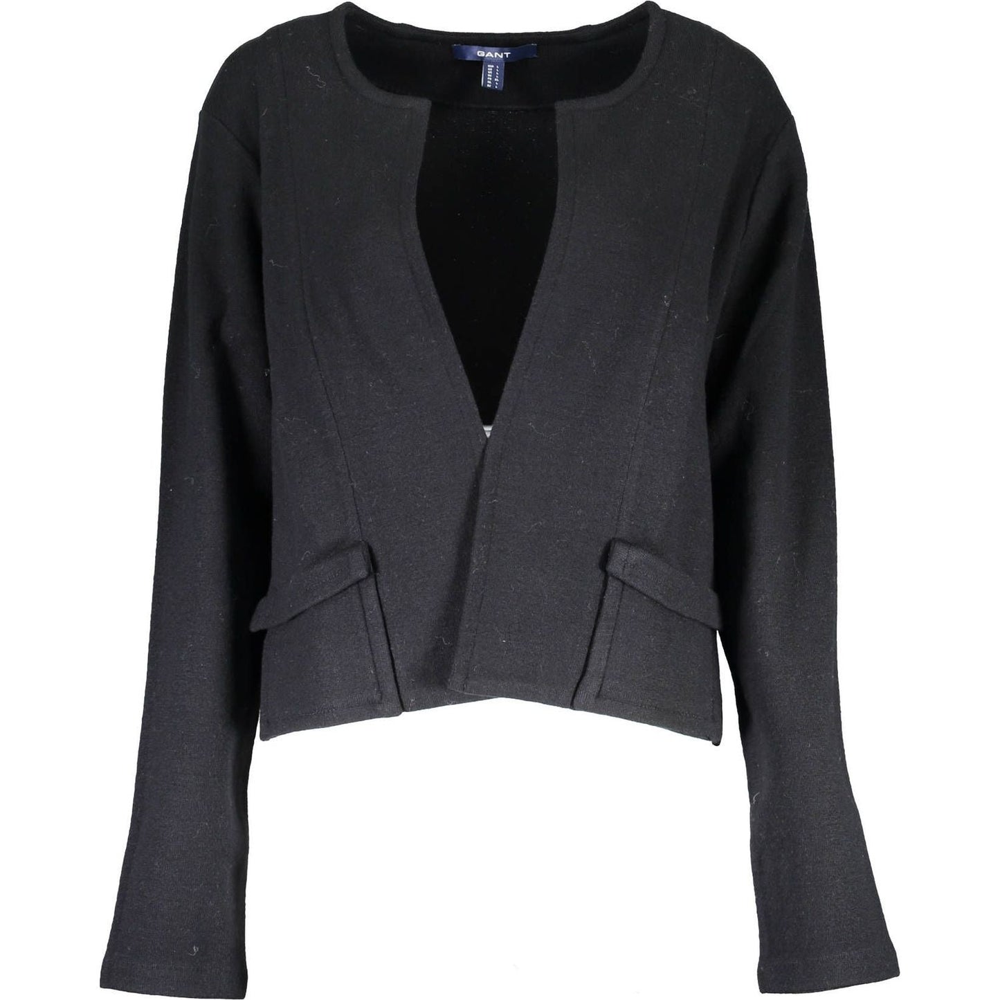 Gant Elegant Long Sleeve Black Cardigan Gant