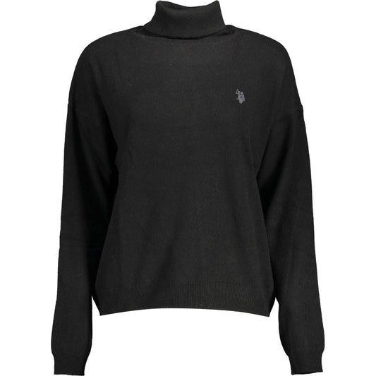 U.S. POLO ASSN. Chic Turtleneck Sweater with Logo Embroidery U.S. POLO ASSN.