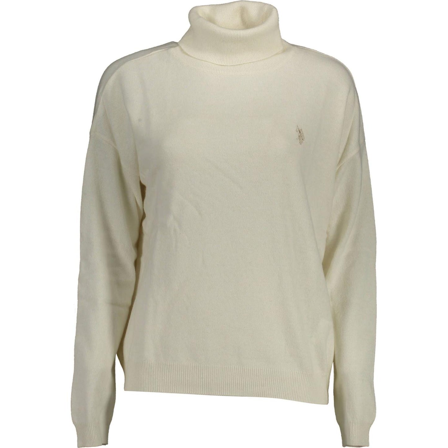 U.S. POLO ASSN. Elegant Turtleneck Sweater With Embroidered Logo U.S. POLO ASSN.