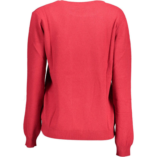 U.S. POLO ASSN. Elegant Pink Wool-Cashmere Blend Sweater U.S. POLO ASSN.