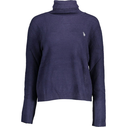 U.S. POLO ASSN. Chic Turtleneck Sweater with Embroidered Logo U.S. POLO ASSN.